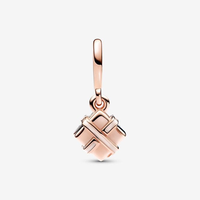 Rose Openable Birthday Giftbox Dangle Charms