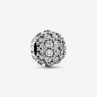 Sparkling Pave Round Charms