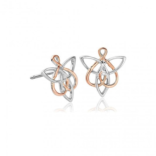 Fairies of the Mine Silver Stud Earrings