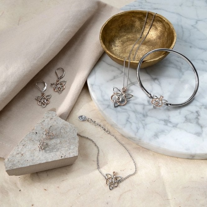 Fairies of the Mine Silver Stud Earrings