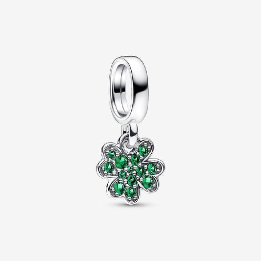 Four Leaf Clover Dangle Charms