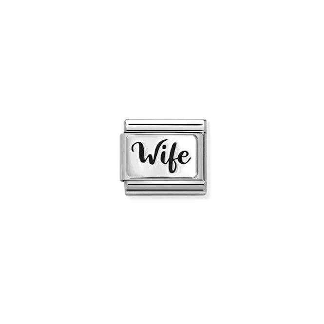Classic Silver Wife Wedding & Anniversary Charms