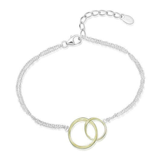Trailblazer 18kt Gold & Silver Double Bracelet