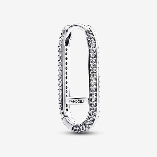ME Extended Pave Link Single Earring