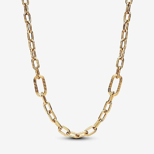 ME Gold Small-Link Chain Necklace, 50cm