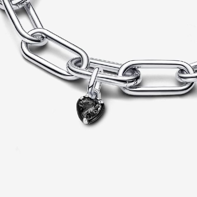 ME Black Chakra Heart Mini Dangle Charms