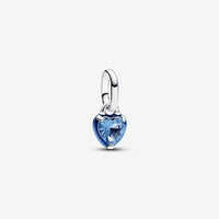 ME Blue Chakra Heart Mini Dangle Charms