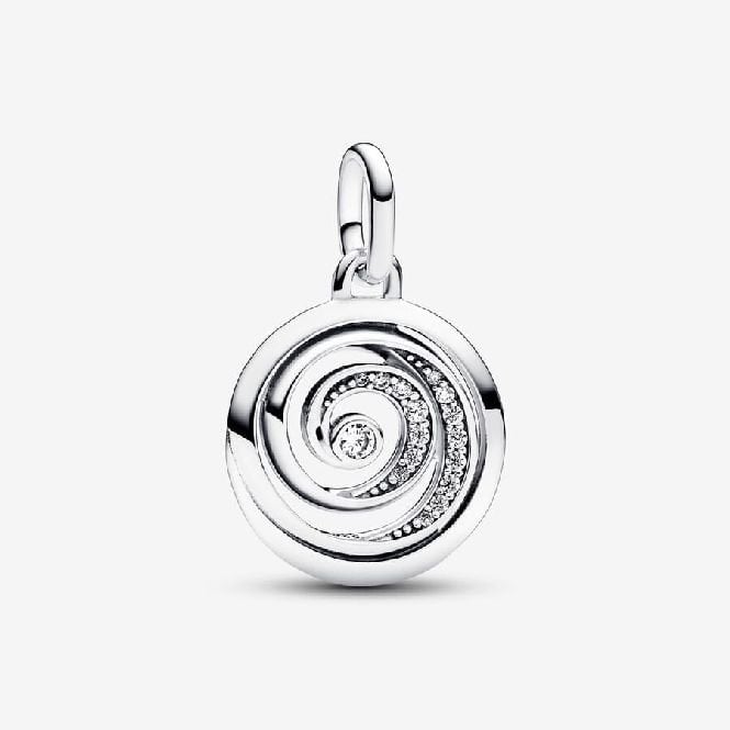 ME Gratitude Spiral Medallion Charms