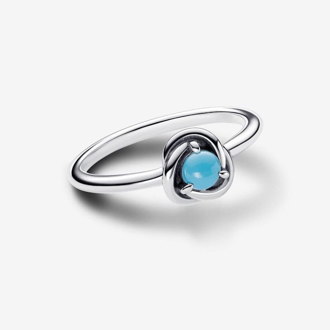December Birthstone Eternity Circle Ring, Size 58
