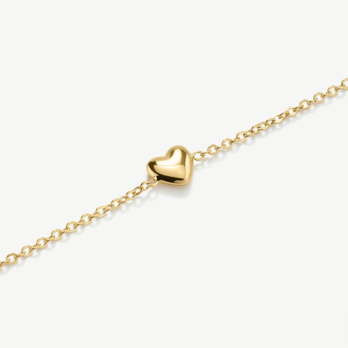Gold Mini Heart Bracelet