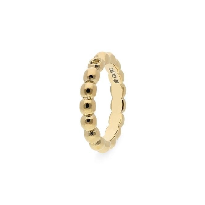Slim Veroli Gold Interchangeable Ring, Size 50