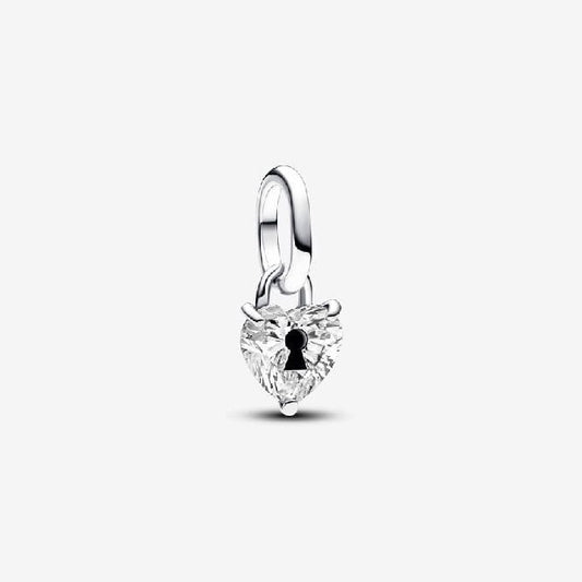 ME Keyhole Heart Mini Dangle Charms
