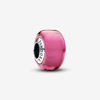 Pink Mini Murano Glass Charms