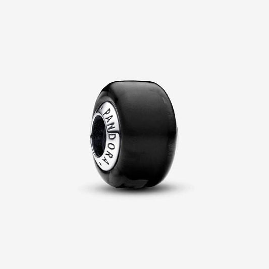 Black Mini Murano Glass Charms