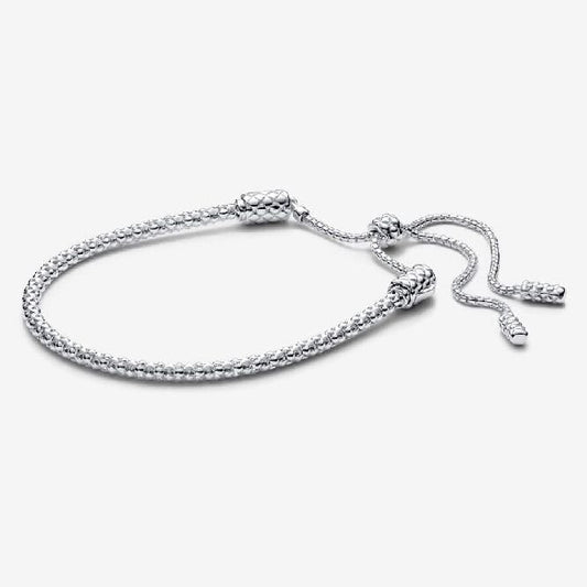 Moments Studded Chain Slider Bracelet, 28cm