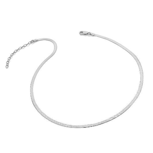 Silver Snake Chain, 45cm