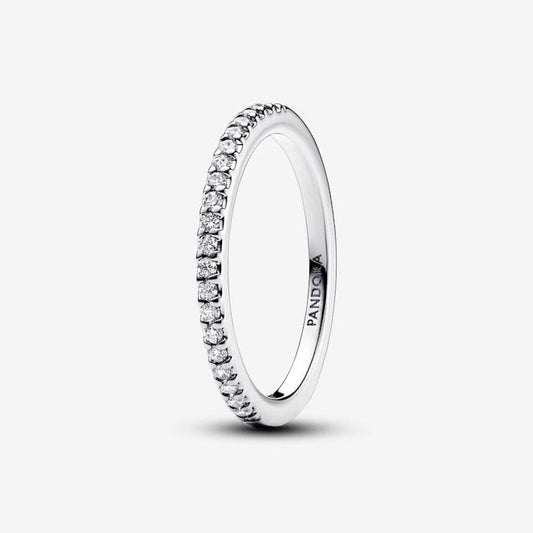 Sparkling Band Ring, Size 52