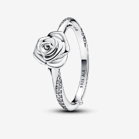 Rose In Bloom Ring, Size 52
