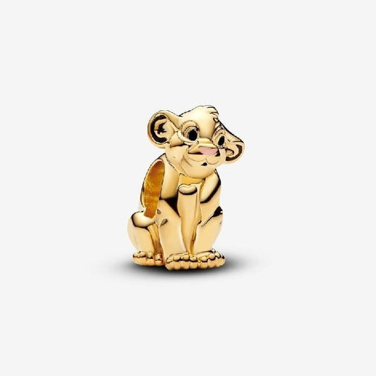 Gold Disney The Lion King Simba Charms