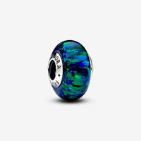 Opalescent Green Charms