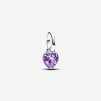 ME Purple Chakra Heart Mini Dangle Charms