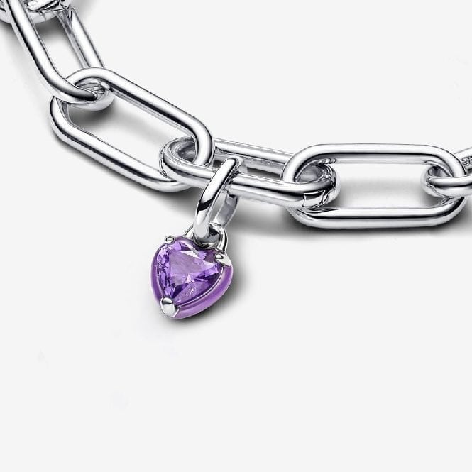 ME Purple Chakra Heart Mini Dangle Charms