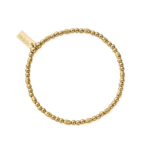 Gold Dainty Sparkle Bracelet