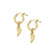 Gold Divinity Within Small Hoop Earrings