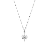 Bobble Chain Lucky Star Necklace