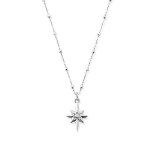Bobble Chain Lucky Star Necklace