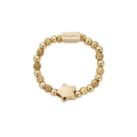 Gold Inset Star Ring, Small