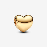 Gold Be Love Engravable Heart Charms