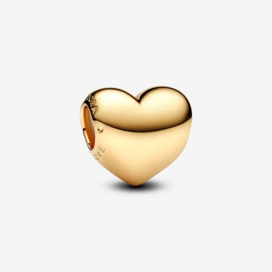 Gold Be Love Engravable Heart Charms