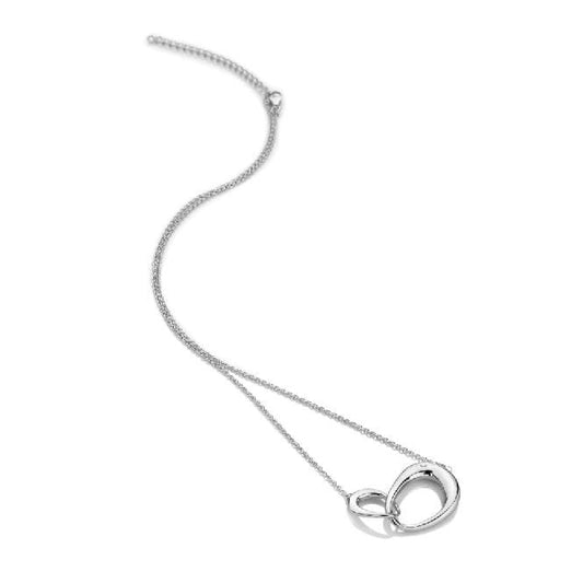 Silver Sleek Pendant Necklace