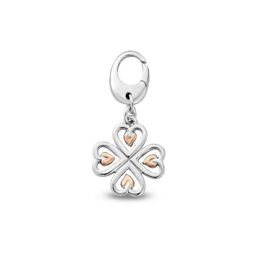 Tree of Life Insignia Silver Heart Charm