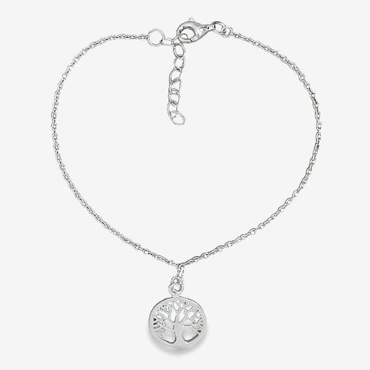 Silver Family Tree Bracelet