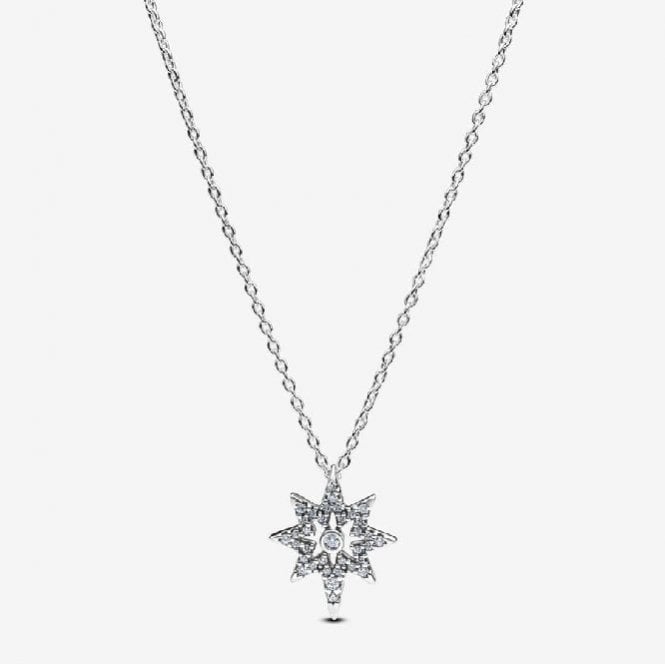 North Star Pendant Necklace, 45cm