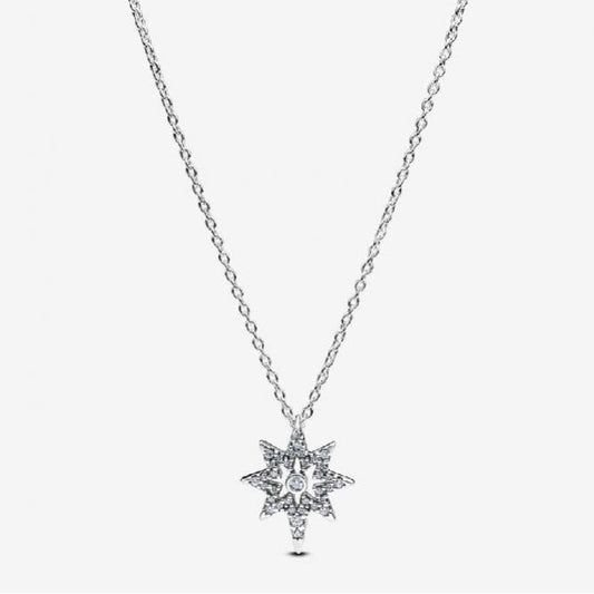 North Star Pendant Necklace, 45cm