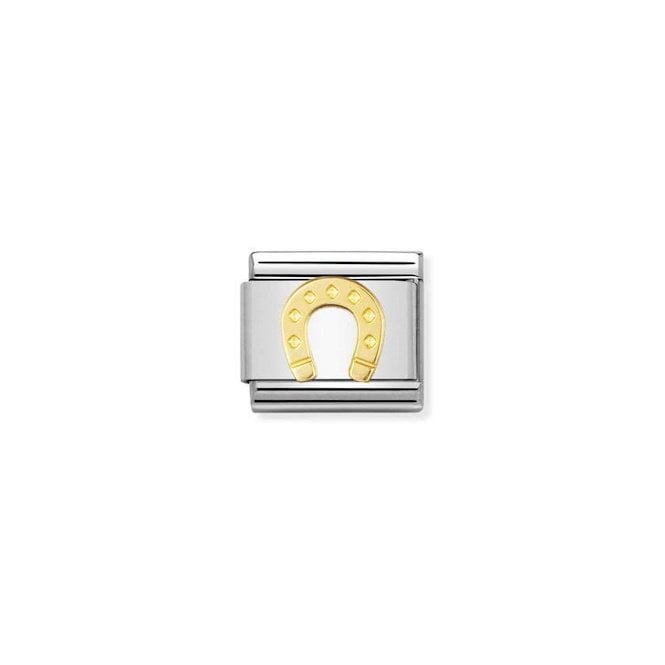Classic Gold Horseshoe Good Luck Charms