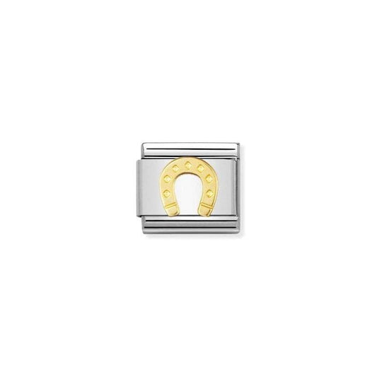 Classic Gold Horseshoe Good Luck Charms