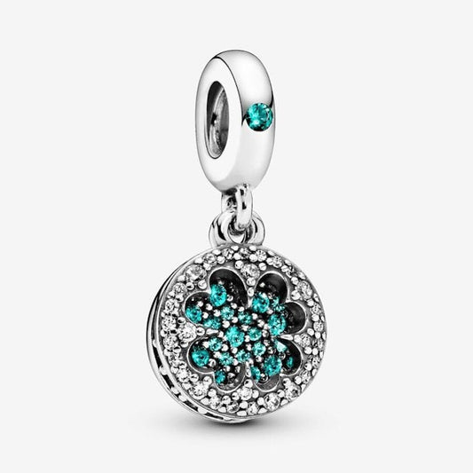 Dazzling Clover Dangle Charms