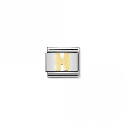 Classic Gold H Letter Charms