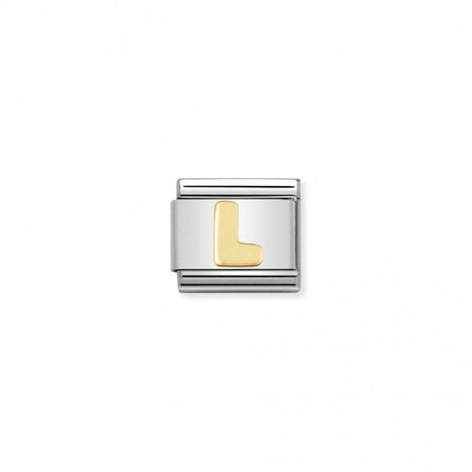 Classic Gold L Letter Charms