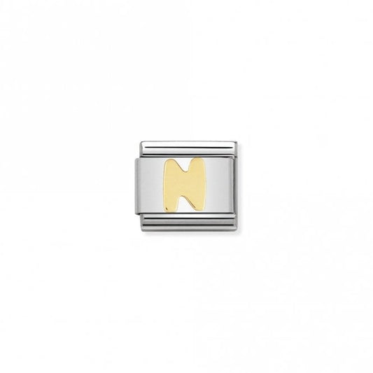 Classic Gold N Letter Charms