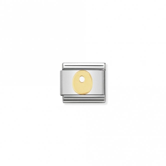 Classic Gold O Letter Charms