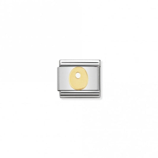 Classic Gold O Letter Charms