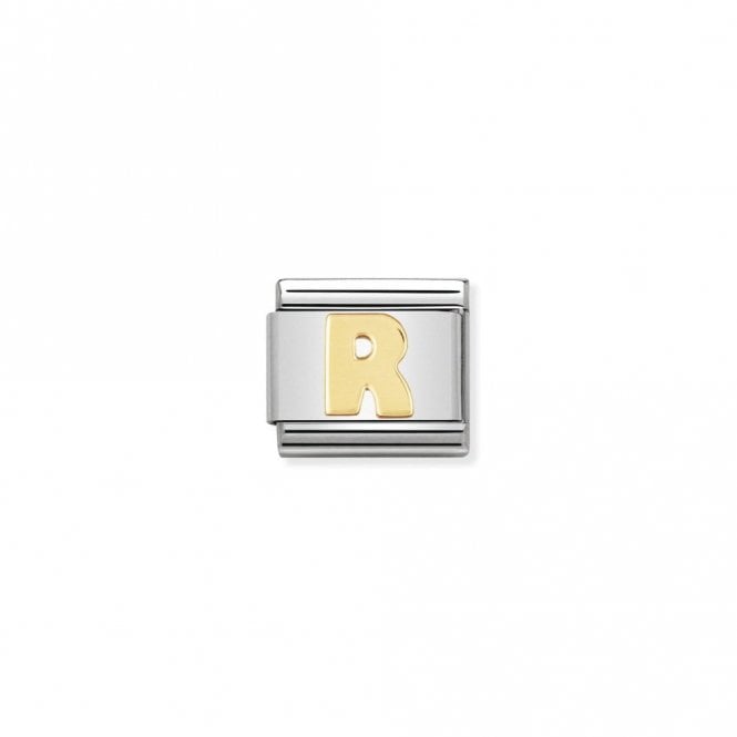 Classic Gold R Letter Charms