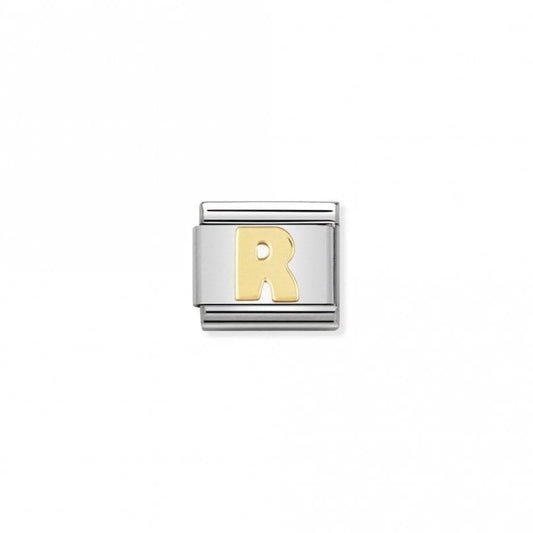 Classic Gold R Letter Charms