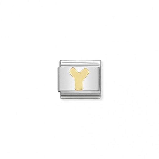 Classic Gold Y Letter Charms
