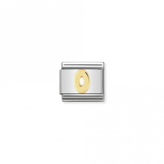 Nomination Classic Gold 0 Number Charm